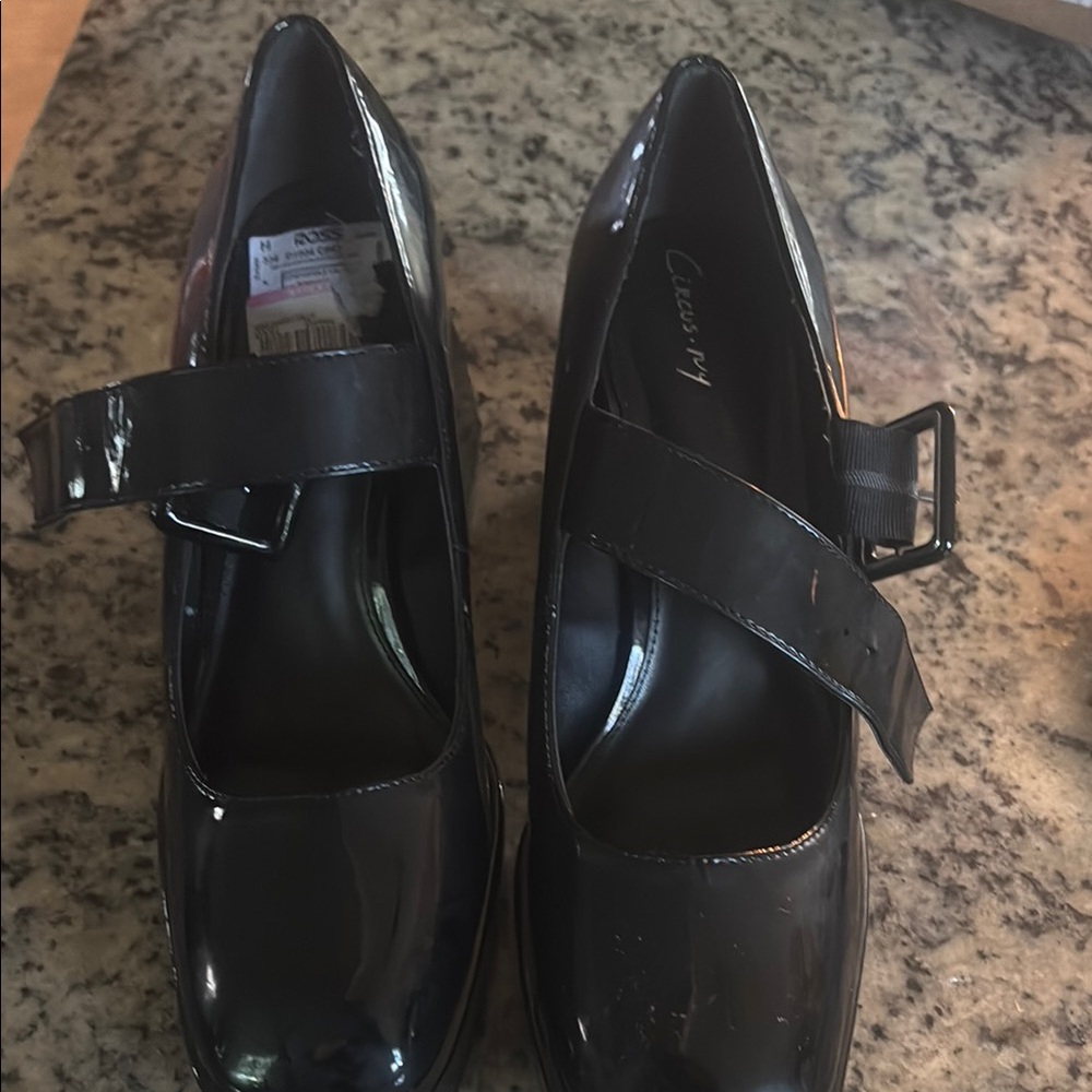 Black Mary Jane Heels